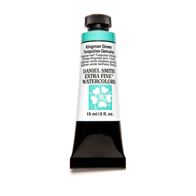 DANIEL SMITH EXTRA FINE WATER COLOUR 15 ML SR 5 KINGMAN GREEN TURQUOISE GENUINE (155)