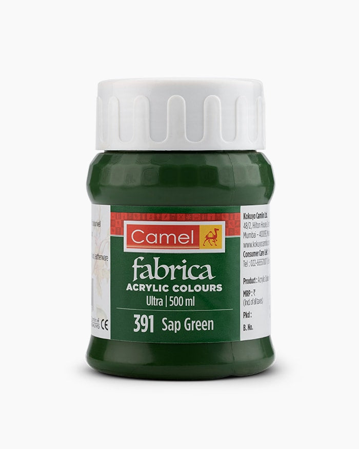 CAMLIN FABRICA ULTRA ACRYLIC COLOUR 500 ML SAP GREEN