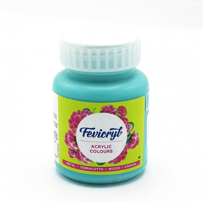 FEVICRYL ACRYLIC COLOUR 68 TEAL BLUE 100 ML