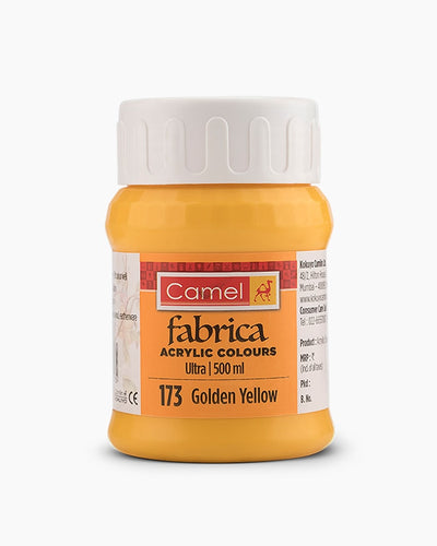 CAMLIN FABRICA ULTRA ACRYLIC COLOUR 500 ML GOLDEN YELLOW
