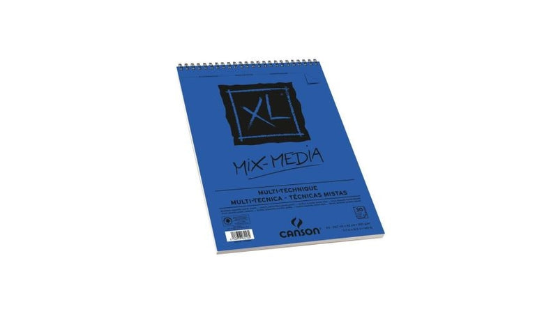 CANSON XL MIX MEDIA ALBUMS SPIRAL MG 30 SHEETS 300 GSM A3 (200807216)