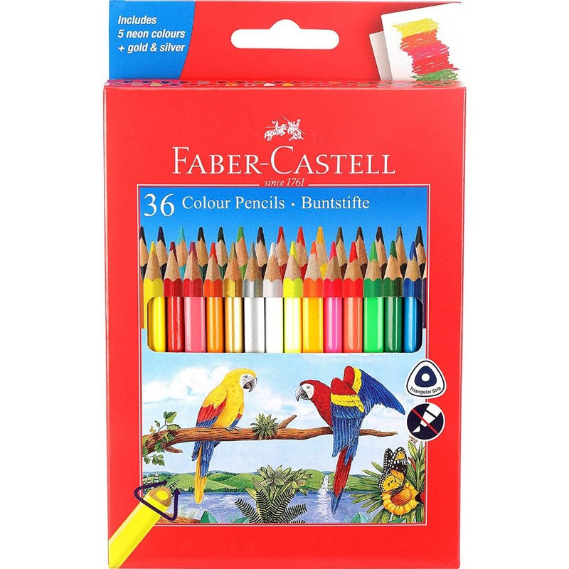 FABERCASTELL COLOUR PENCIL SET OF 36 (118036)