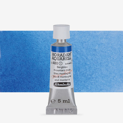 SCHMINCKE HORADAM AQUARELL 5 ML SR 1 MOUNTAIN BLUE (480)