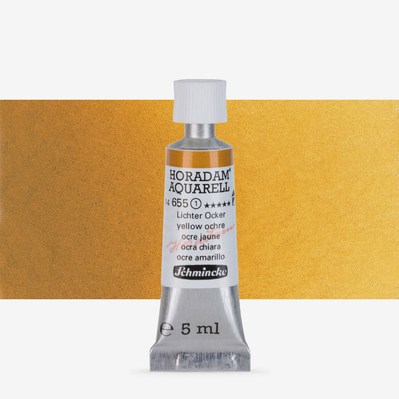 SCHMINCKE HORADAM AQUARELL 5 ML SR 1 YELLOW OCHRE (655)