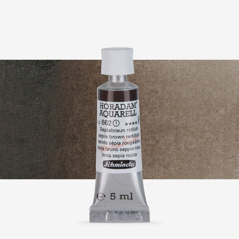 SCHMINCKE HORADAM AQUARELL 5 ML SR 1 SEPIA BROWN REDDISH (662)