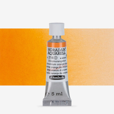 SCHMINCKE HORADAM AQUARELL 5 ML SR 2 CHROMIUM ORANGE HUE (214)