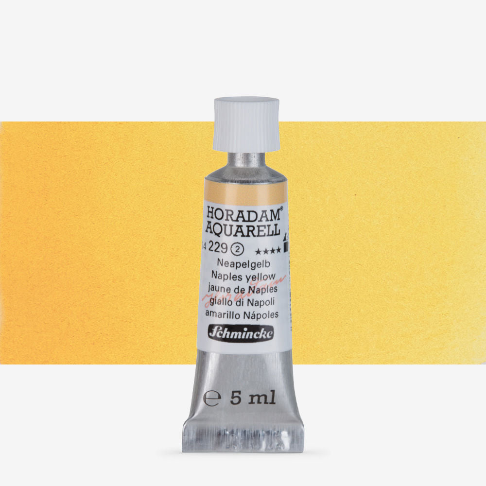 SCHMINCKE HORADAM AQUARELL 5 ML SR 2 NAPLES YELLOW 229