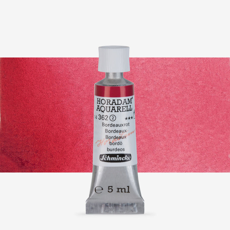 SCHMINCKE HORADAM AQUARELL 5 ML SR 2 BORDEAUX (362)