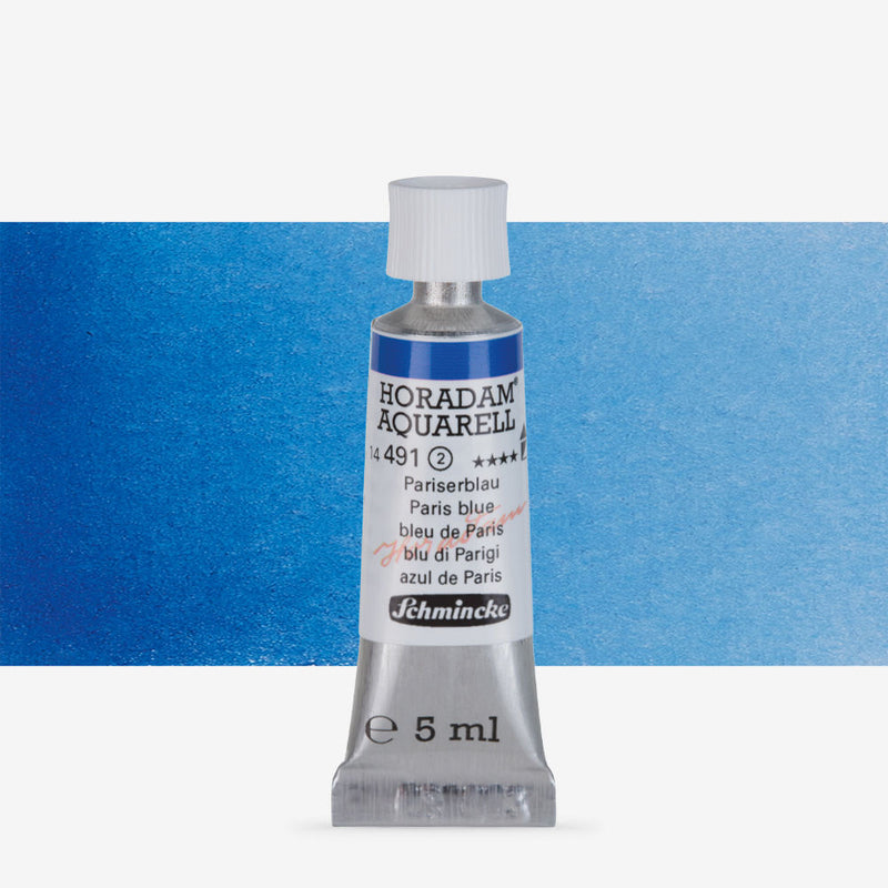 SCHMINCKE HORADAM AQUARELL 5 ML SR 2 PARIS BLUE (491)