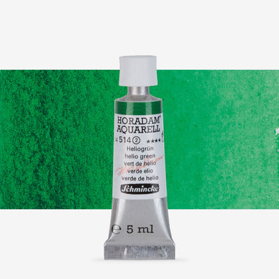 SCHMINCKE HORADAM AQUARELL 5 ML SR 2 HELIO GREEN (514)