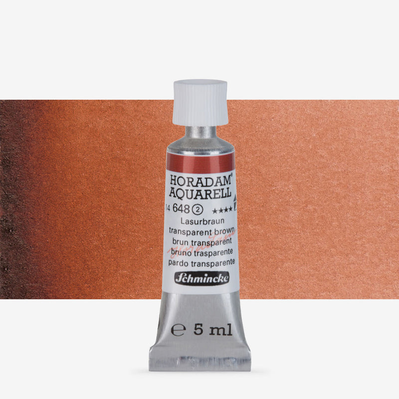 SCHMINCKE HORADAM AQUARELL 5 ML SR 2 TRANSPARENT BROWN (648)