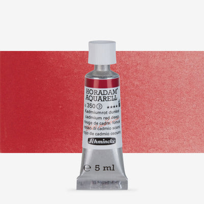 SCHMINCKE HORADAM AQUARELL 5 ML SR 3 CADMIUM RED DEEP (350)