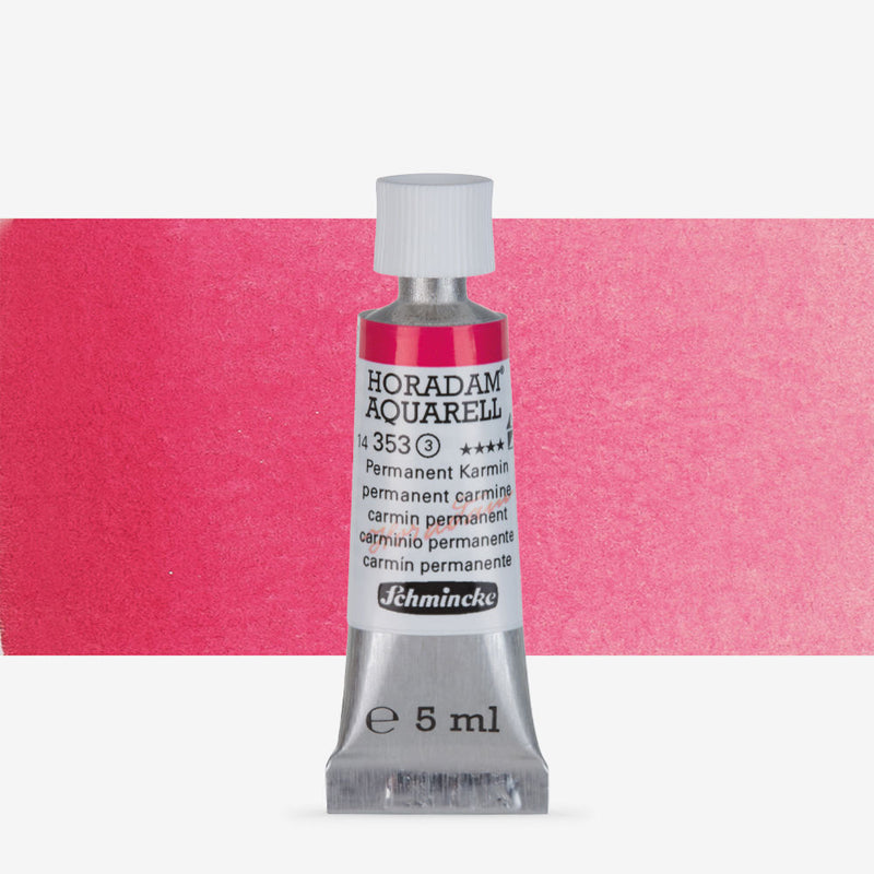 SCHMINCKE HORADAM AQUARELL 5 ML SR 3 PERMANENT CARMINE (353)