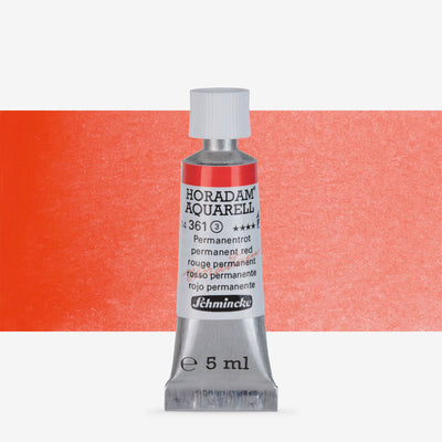 SCHMINCKE HORADAM AQUARELL 5 ML SR 3 PERMANENT RED (361)