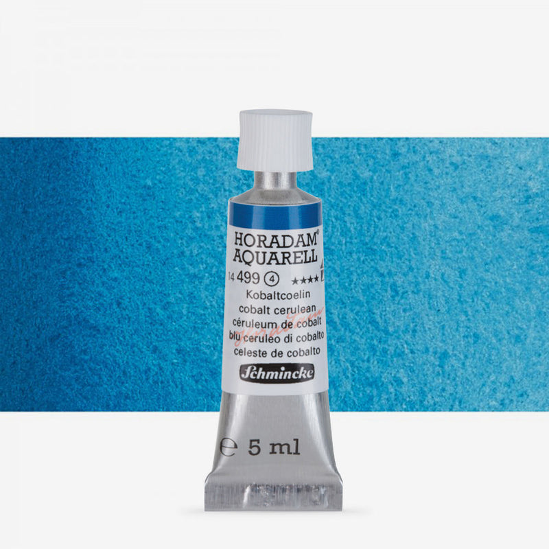 SCHMINCKE HORADAM AQUARELL 5 ML SR 4 COBALT CERULEAN (499)