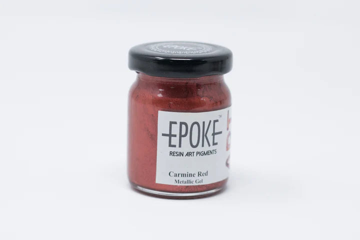 EPOKE RESIN ART PIGMENT METALLIC CARMINE RED 75 GMS