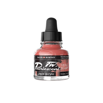 DALER & ROWNEY PEARLESCENT VOLCANO RED 29.5 ML (603201123)