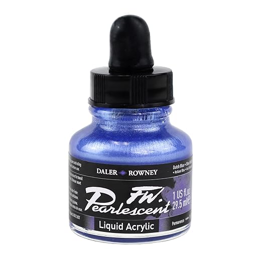 DALER & ROWNEY PEARLESCENT DUTCH BLUE 29.5 ML (603201127)