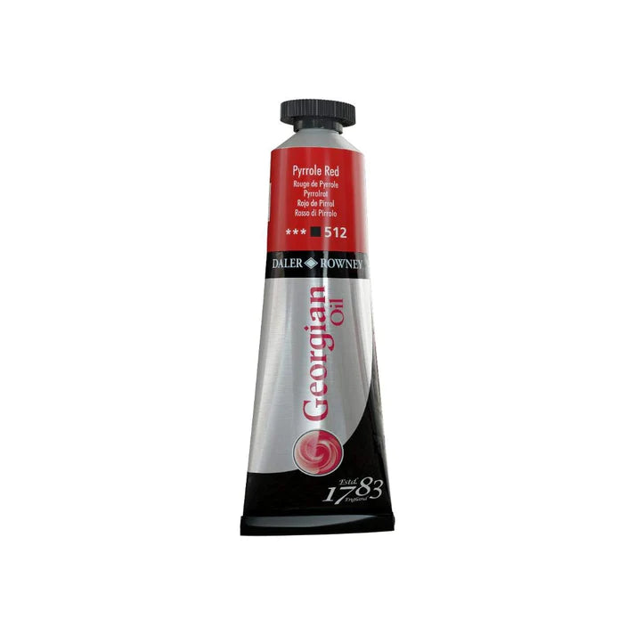 DALER & ROWNEY GEORGIAN OIL COLOUR 38 ML PYRROLE RED (111014512)