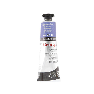 DALER & ROWNEY GEORGIAN OIL COLOUR 38 ML PERMANENT BLUE (111014137)