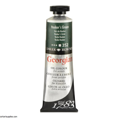 DALER & ROWNEY GEORGIAN OIL COLOUR 38 ML HOOKERS GREEN (111014352)