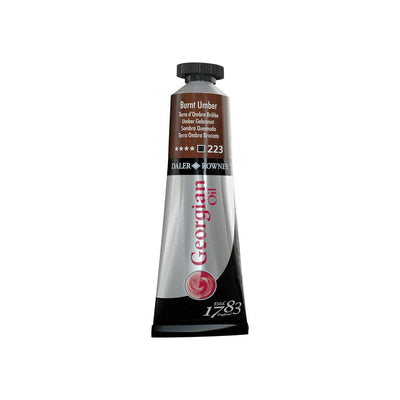 DALER & ROWNEY GEORGIAN OIL COLOUR 38 ML BURNT UMBER (111014223)