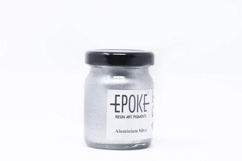 EPOKE RESIN ART PIGMENT METALLIC ALUMINIUM SILVER 75 GMS