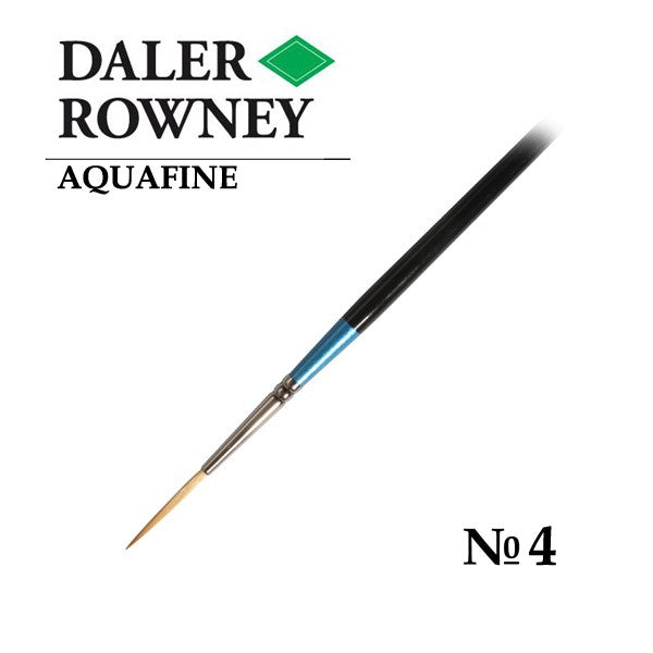 DALER & ROWNEY AQUAFINE SYNTHETIC HAIR BRUSH RIGGER AF50-4