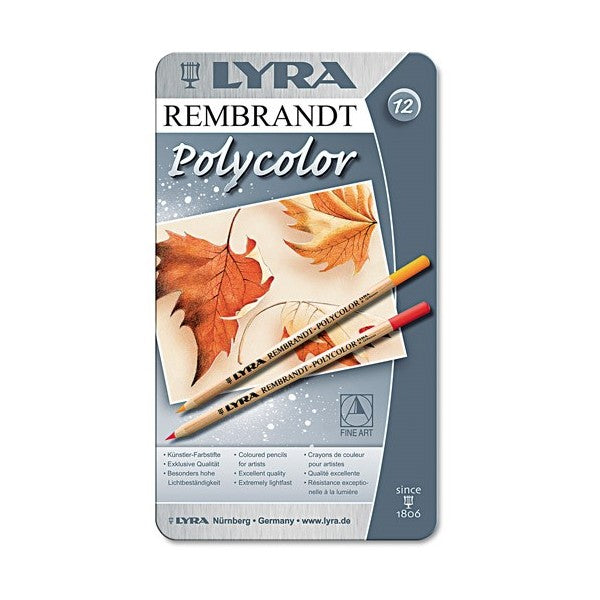 LYRA REMBRNDT POLYCOLOR PENCILS SET OF 12 (2001120)