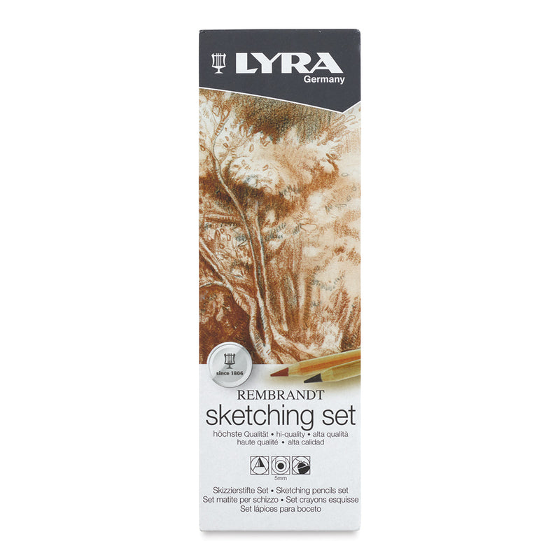 LYRA REMBRANDT SKETCHING TIN SET OF 6 (2051060)