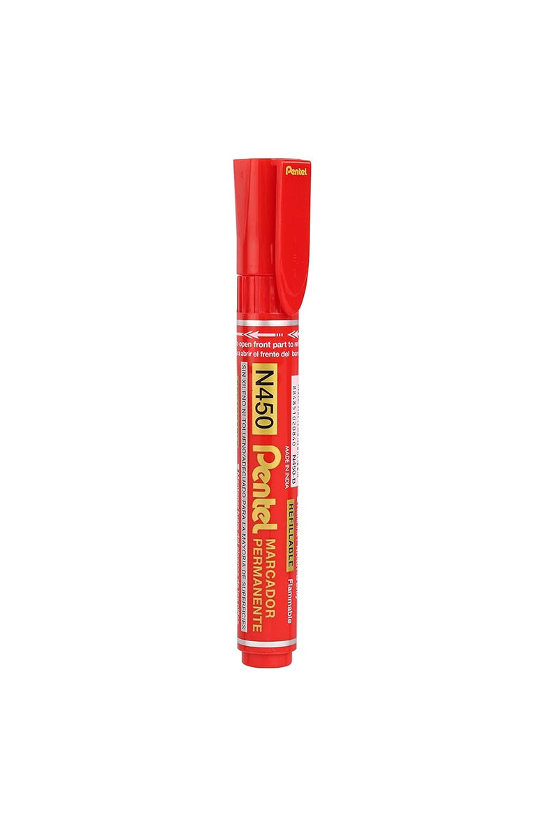 PENTEL PERMANENT MARKER RED (N450-B)