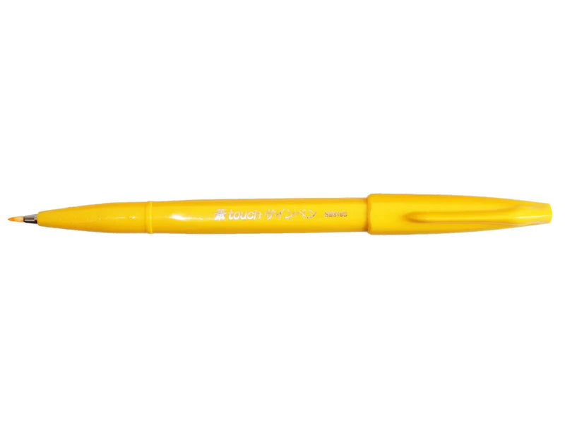 PENTEL BRUSH SIGN PEN YELLOW