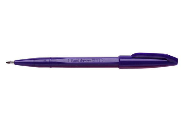 PENTEL BRUSH SIGN PEN VIOLET