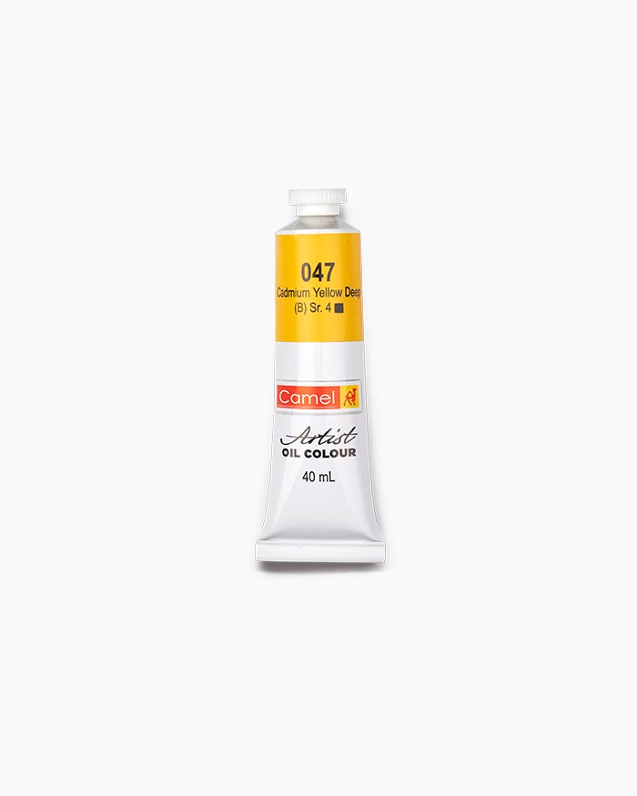 CAMLIN ARTIST OIL COLOUR 40 ML SR 4 CADMIUM YELLOW DEEP (115047)