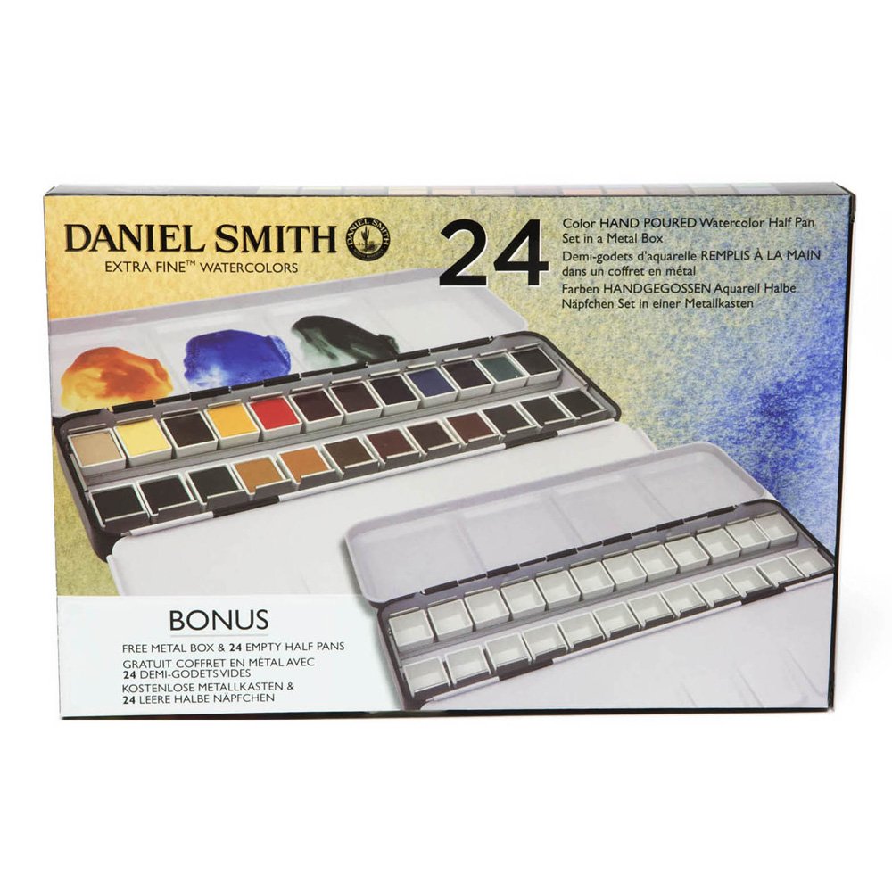 24 Daniel Smith hot Watercolors