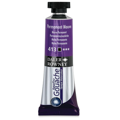 DALER & ROWNEY AQUAFINE GOUACHE PERMANENT MAUVE 15 ML (136015413)