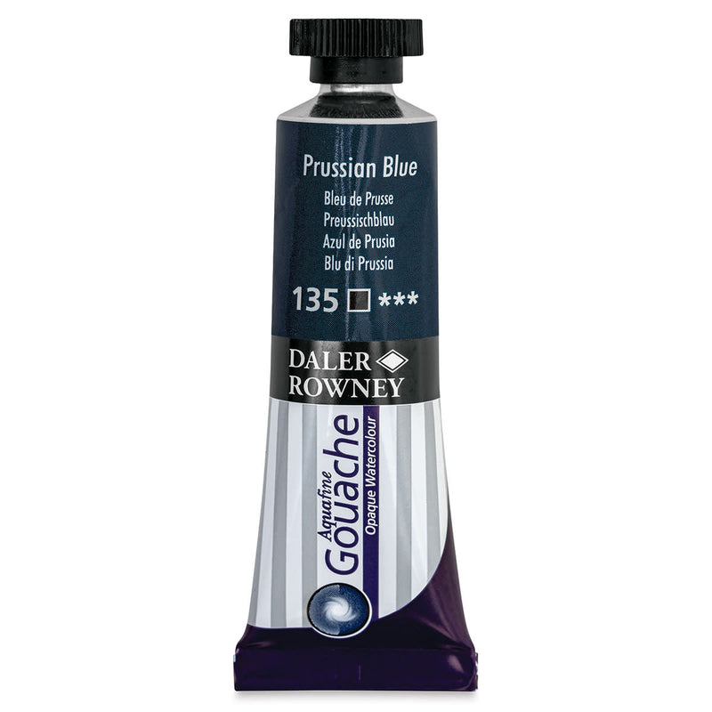 DALER & ROWNEY AQUAFINE GOUACHE PRUSSIAN BLUE 15 ML (136015135)