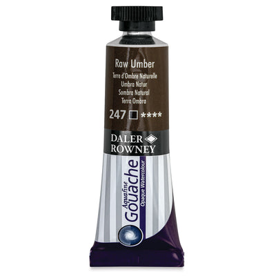 DALER & ROWNEY AQUAFINE GOUACHE RAW UMBER 15 ML (136015247)