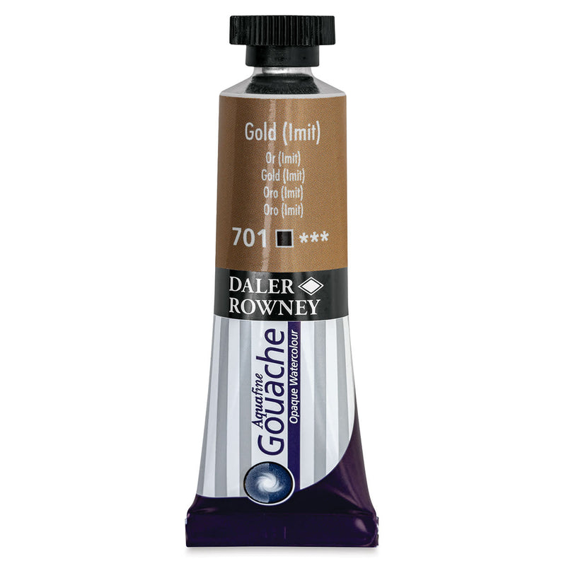 DALER & ROWNEY AQUAFINE GOUACHE GOLD (IMIT) 15 ML (136015701)