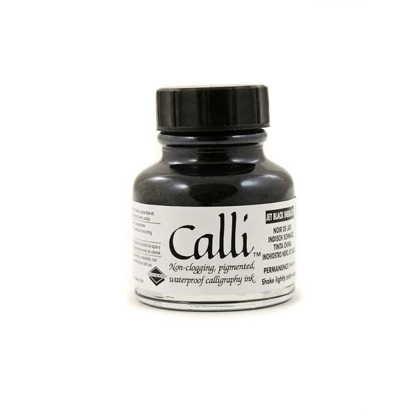 DALER & ROWNEY CALLIGRAPHY INK 29.5 ML JET BLACK IND