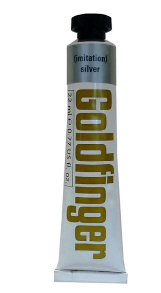 DALER & ROWNEY GOLDFINGER TUBE SILVER IMIT 22 ML (145008702)