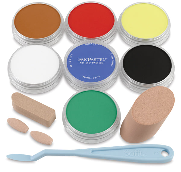 PANPASTEL BASIC COLORS STARTER SET OF 7 (30071)