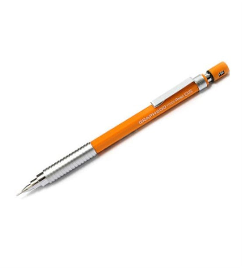 PENTEL GRAPHGEAR 600 MECHANICAL PENCIL ORANGE 0.5 (PG605-FX)