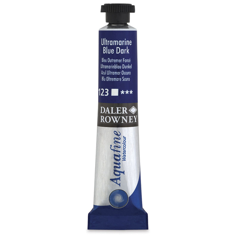 DALER & ROWNEY AQUAFINE WATER COLOUR TUBE 8 ML ULTRAMARINE (131008123)