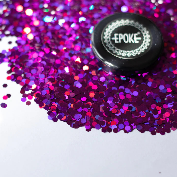 EPOKE GLITTER CHUNKY MAGENTA HOLO 15 GMS