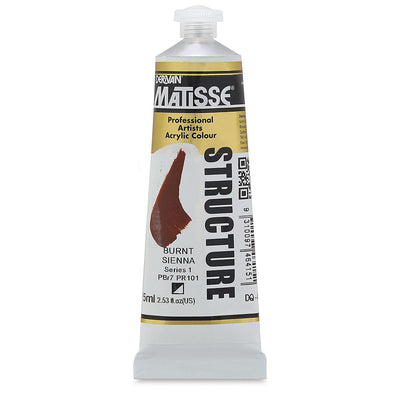 MATISSE STRUCTURE ACRYLIC 75 ML SR1 BURNT SIENNA