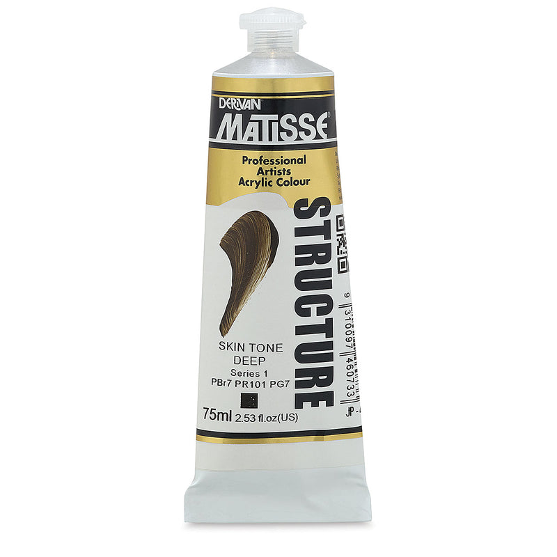 MATISSE STRUCTURE ACRYLIC 75 ML SR1 SKIN TONE DEEP