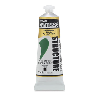 MATISSE STRUCTURE ACRYLIC 75 ML SR2 CHR GREEN OXIDE