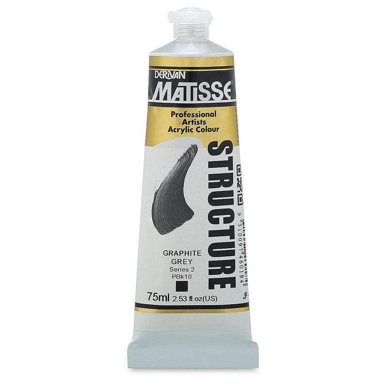 MATISSE STRUCTURE ACRYLIC 75 ML SR2 GRAPHITE GREY