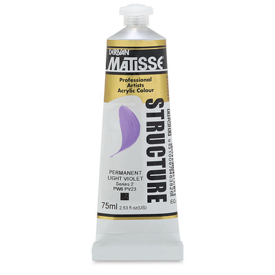 MATISSE STRUCTURE ACRYLIC 75 ML SR2 PERM.LIGHT VIOLET